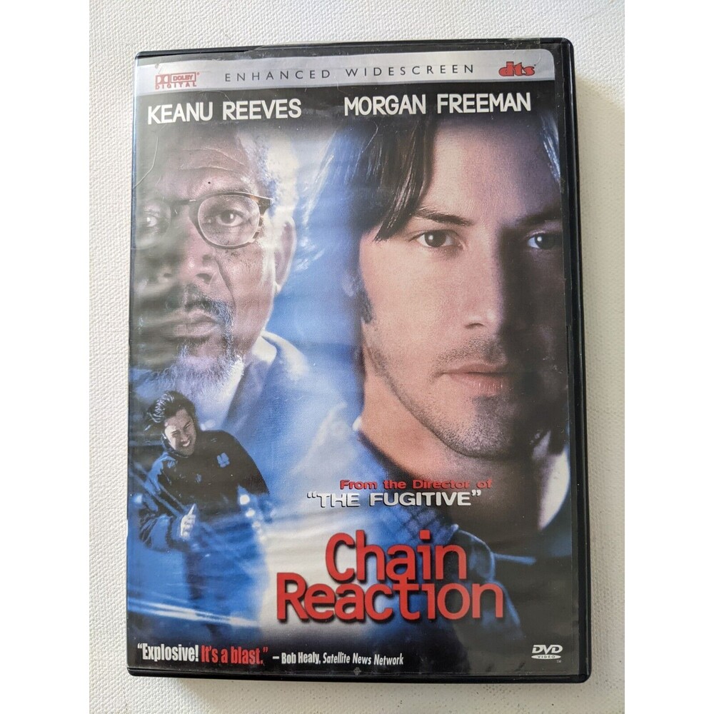 Chain Reaction (DVD Enhanced Widescreen) Keanu Reeves Morgan Freeman